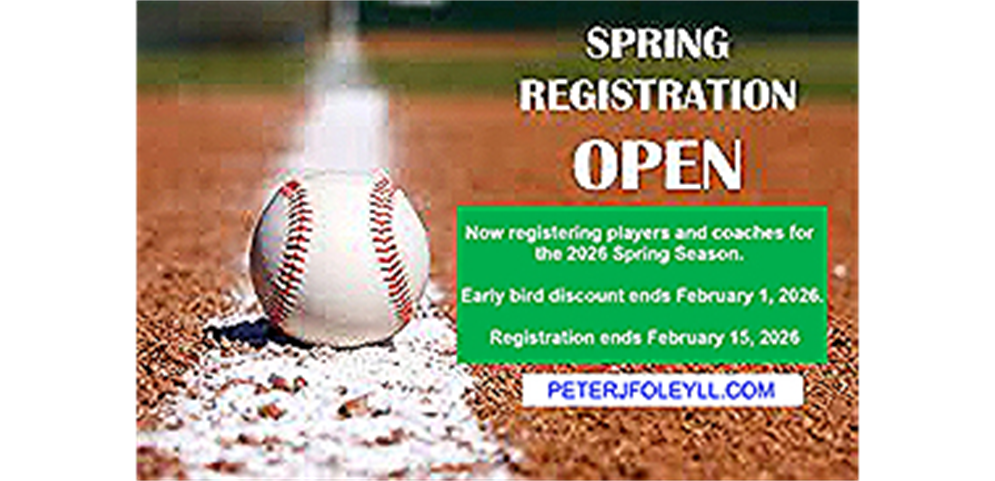 Peter J Foley LL - Spring 2026 Registration Is Open
